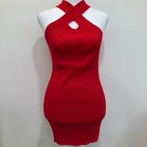 Ribbed Dress mini